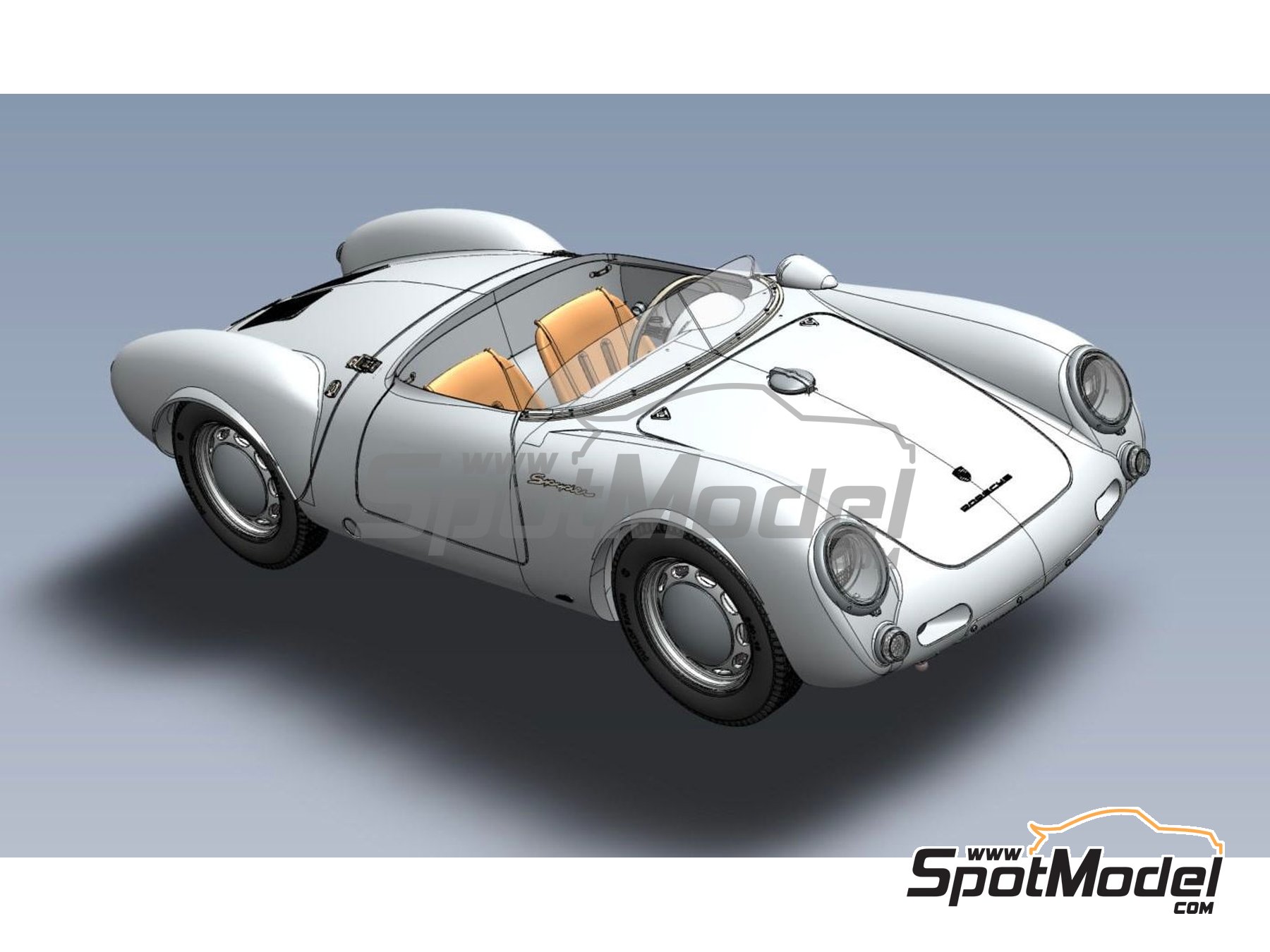 Ukrainian Scale Cars Production 24K003 Car scale model kit 1/24 scale